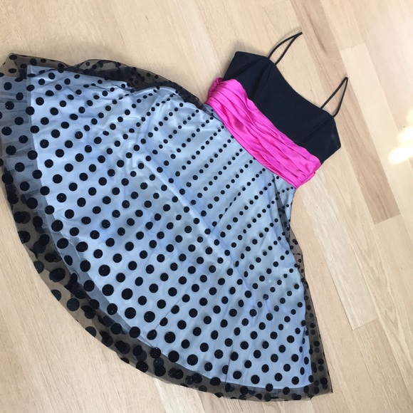 DRESS / Junior ~ BLONDIE nites size 5 party Dress - Picture 2 of 8